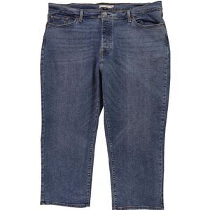 Levi's Womens Wedge Regular Straight Leg Jeans, , Plus Size, 22W, DM